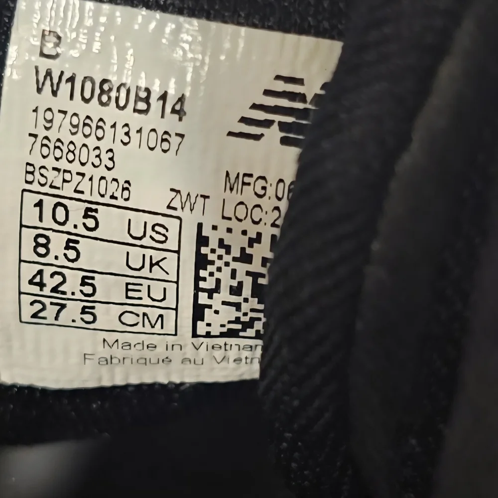 1080 V14 New Balance Size 10.5 Women's Or Men's Size 9. - Picture 10 of 10